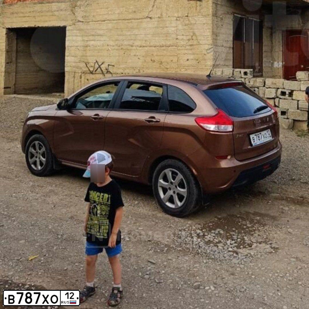 Фото автомобиля LADA XRAY, 2017 — госномер В787ХО12. Цвет: СВЕТЛО-КОРИЧНЕВЫЙ