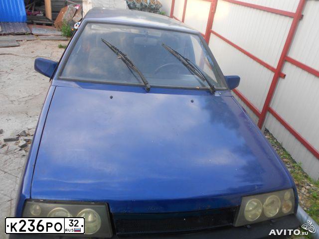 Фото автомобиля LADA 2109 SAMARA, 1999 — госномер К236РО32. Цвет: синий