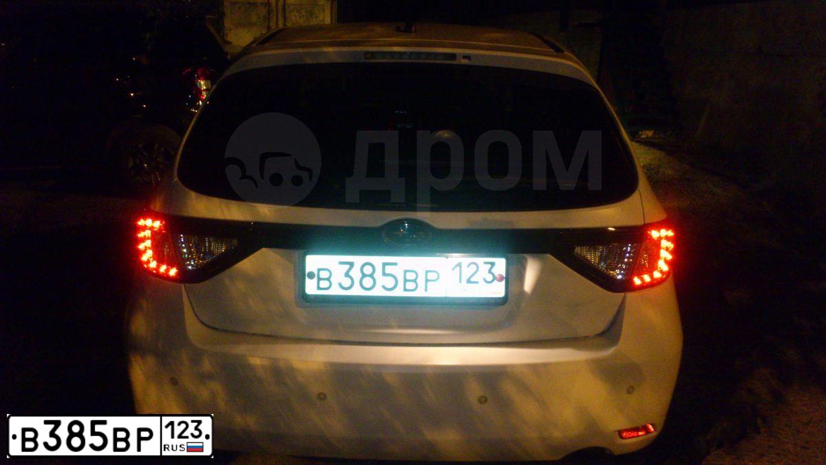 Фото автомобиля SUBARU IMPREZA, 2007 — госномер Р200СС93. Цвет: Белый