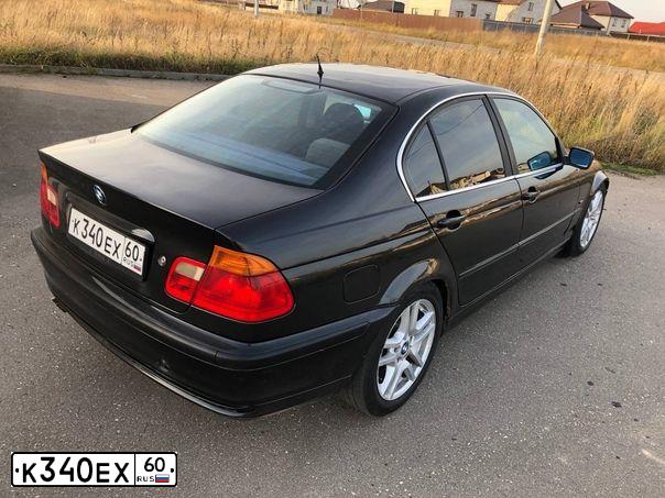 Фото автомобиля BMW SERIE 3, 1999 — госномер Х806СО78. Цвет: ЧЕРНЫЙ