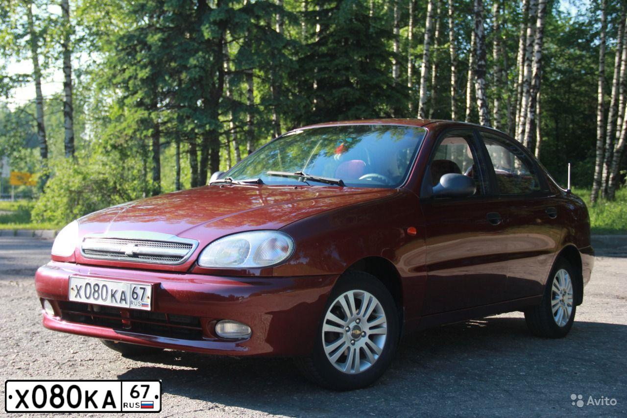Фото автомобиля ZAZ LANOS, 2007 — госномер О288КЕ47. Цвет: ВИШНЕВЫЙ