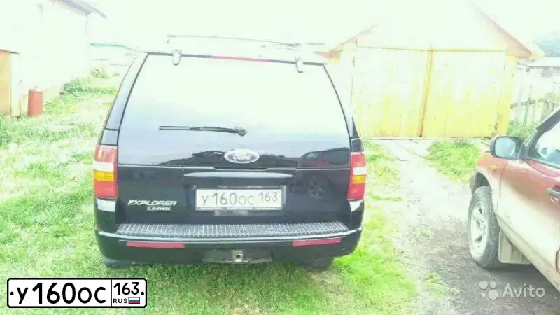 Фото автомобиля FORD EXPLORER, 2005 — госномер У160ОС163. Цвет: ЧЕРНЫЙ