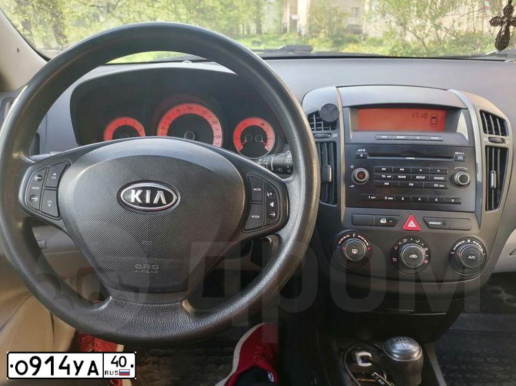 Фото автомобиля KIA CEE'D, 2007 — госномер О914УА40. Цвет: ПЕРЛАМ-СЕРЕБРИСТЫЙ