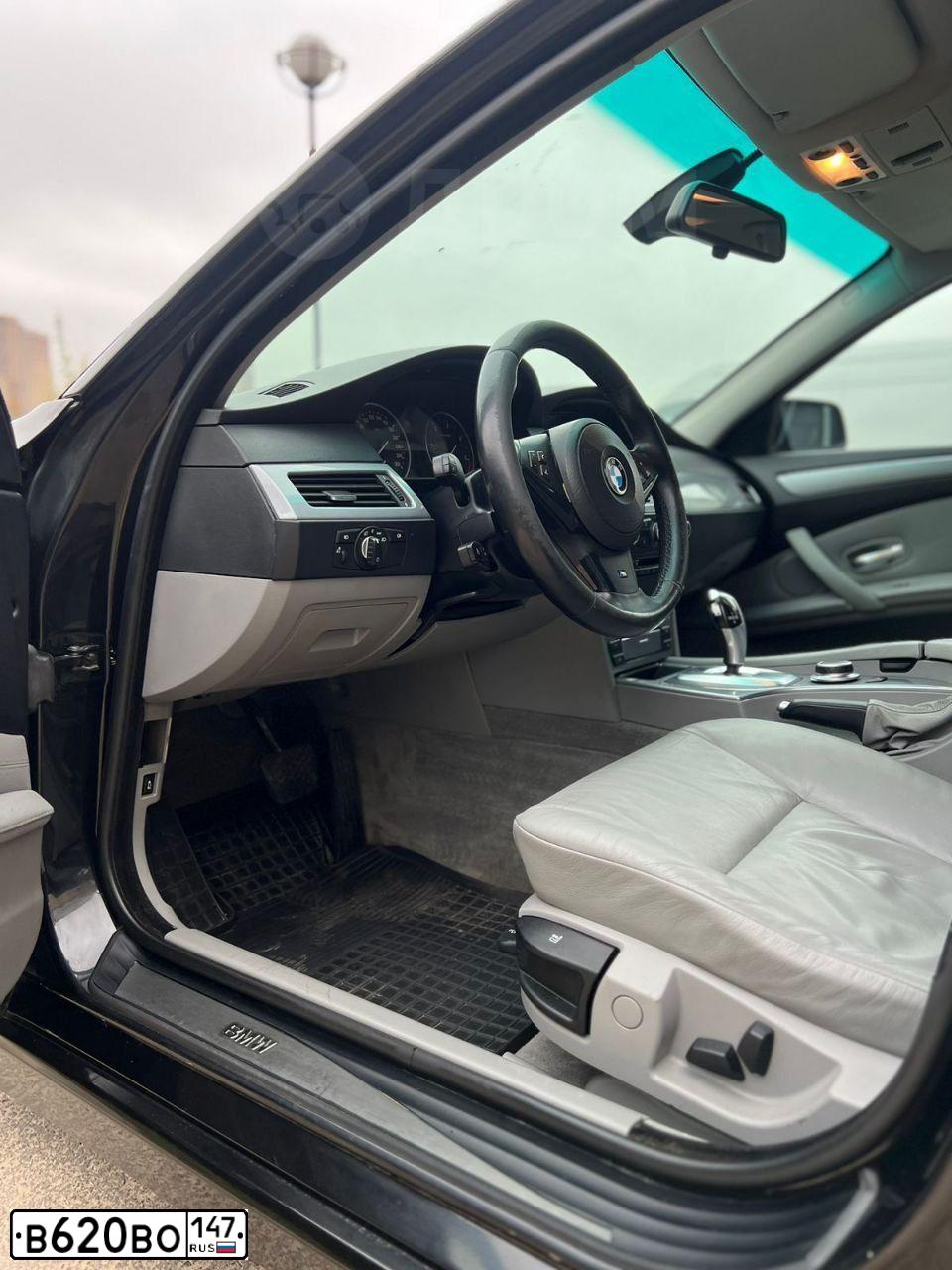 Фото автомобиля BMW 520D, 2008 — госномер А384ХО252. Цвет: ЧЕРНЫЙ