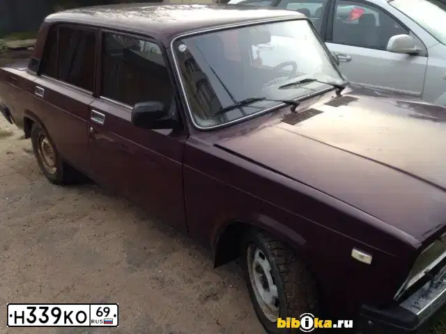 Фото автомобиля LADA 2107 LADA, 2006 — госномер Н339КО69. Цвет: ТЕМНО-ВИШНЕВЫЙ