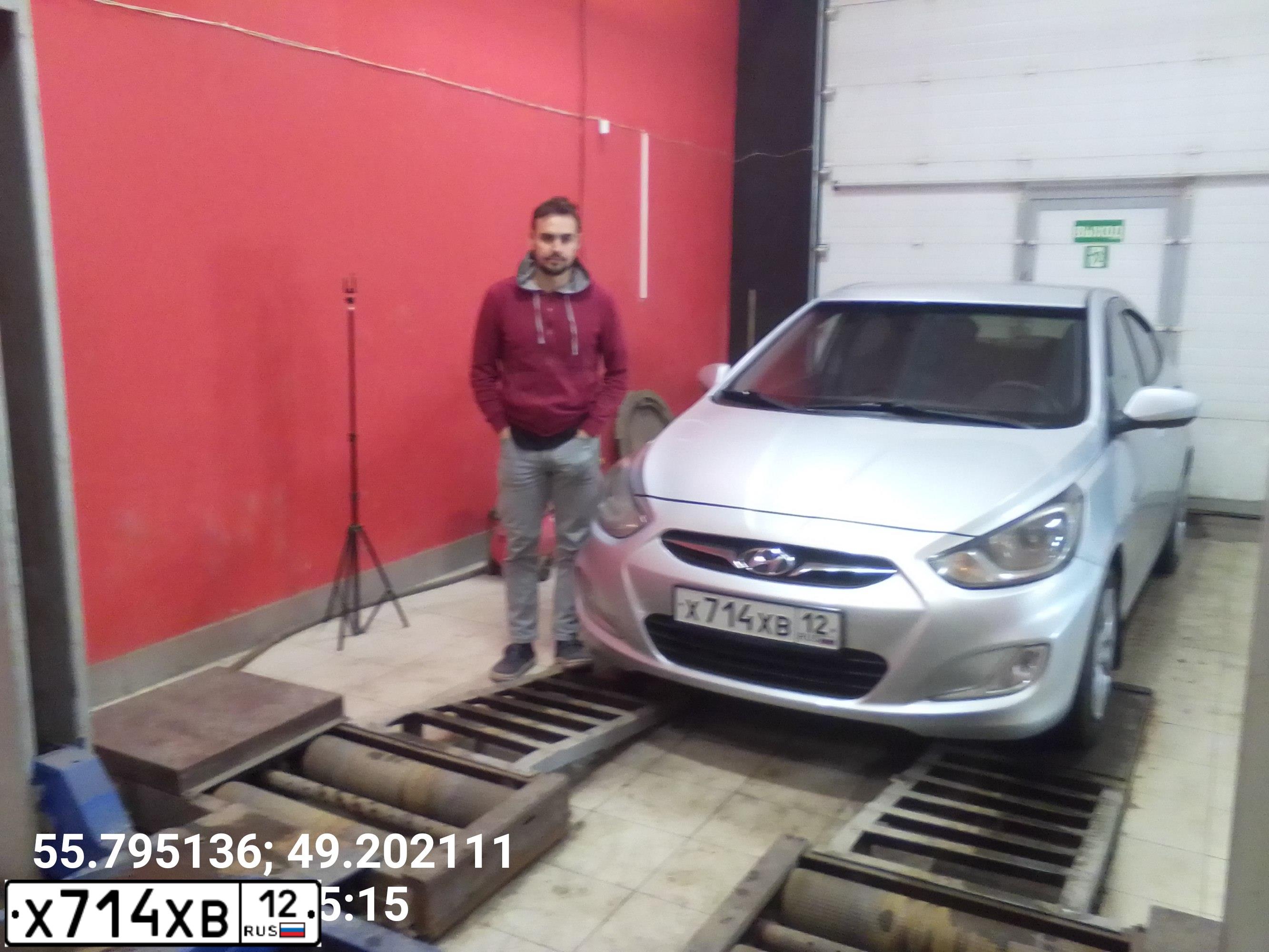 Фото автомобиля HYUNDAI SOLARIS, 2013 — госномер М848КМ193