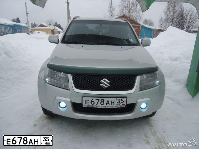 Фото автомобиля SUZUKI /GRAND/ VITARA, 2007 — госномер К931НТ35. Цвет: Серебристый