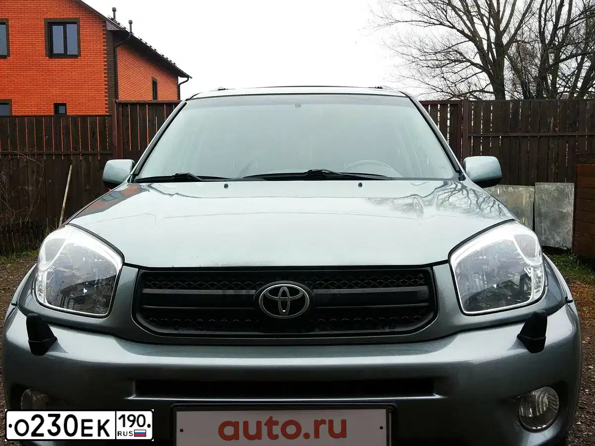 Фото автомобиля TOYOTA RAV4, 2004 — госномер Е341АО164. Цвет: БЕЖЕВЫЙ
