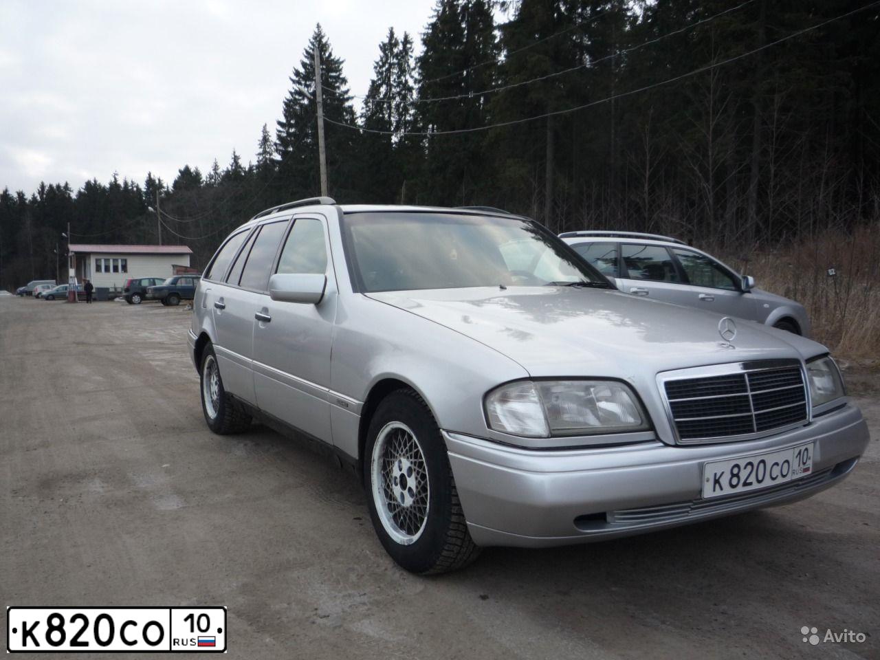 Фото автомобиля MERCEDES C-KLASSE, 1996 — госномер С955ММ178. Цвет: СЕРЕБРИСТЫЙ