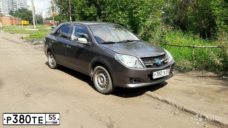 Фото автомобиля GEELY MK, 2011 — госномер Р380ТЕ55. Цвет: СТАЛЬНОЙ СЕРЫЙ