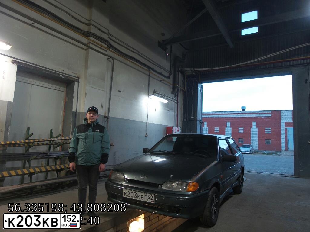 Фото автомобиля LADA 2113, 2012 — госномер Н595УА33. Цвет: СЕРО-СИНЕ-ЗЕЛЕНЫЙ