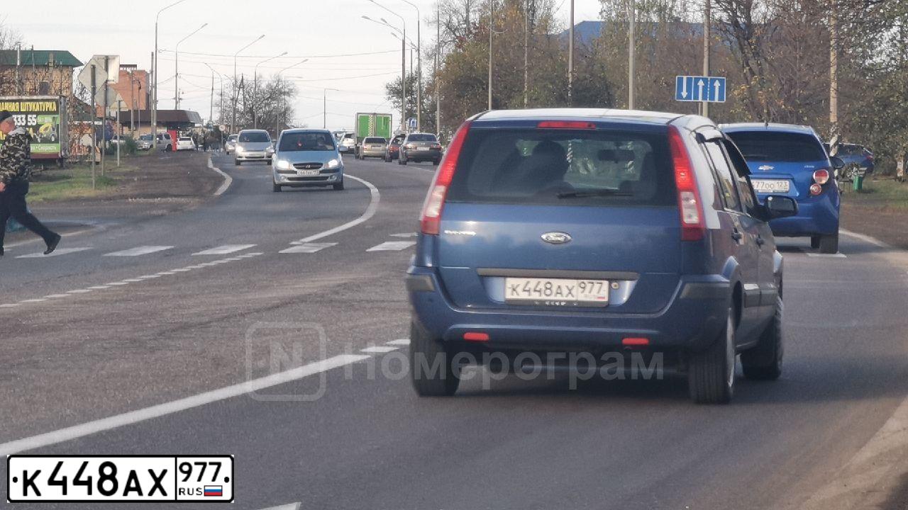 Фото автомобиля FORD FUSION, 2007 — госномер К313ВХ197. Цвет: синий