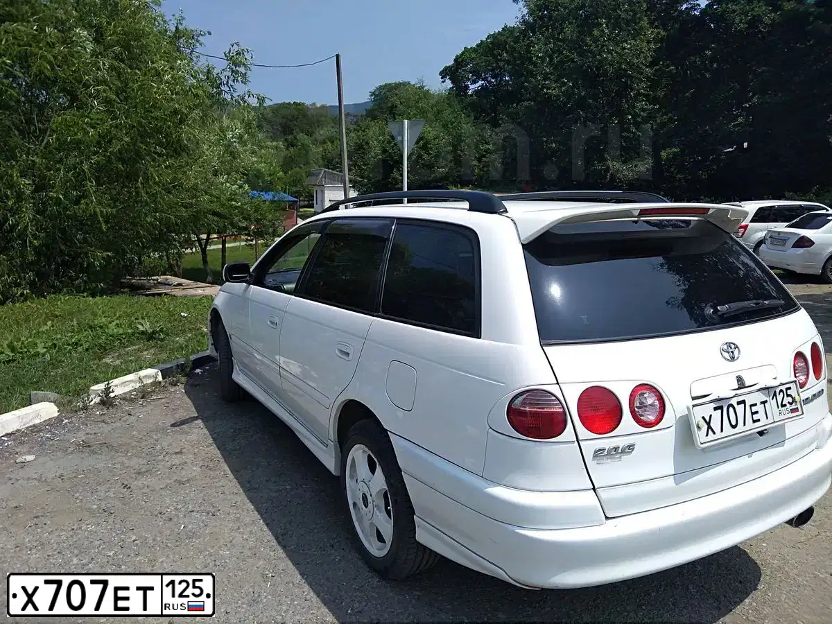 Фото автомобиля TOYOTA CALDINA, 1990 — госномер Х707ЕТ125