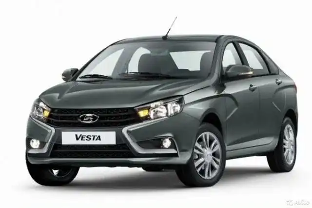 Фото автомобиля LADA VESTA, 2018 — госномер Р741МВ152. Цвет: Серый
