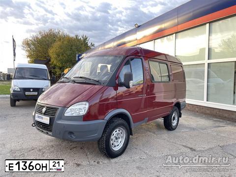 Фото автомобиля GAZ 2752 SOBOL, 2016 — госномер Н129КА21. Цвет: ВИШНЕВЫЙ