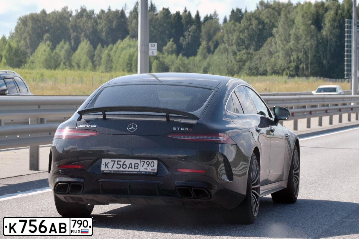 Фото автомобиля MERCEDES AMG GT, 2018 — госномер К756АВ790. Цвет: ЧЕРНЫЙ