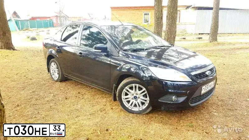 Фото автомобиля FORD FOCUS, 2008 — госномер А810ХЕ790. Цвет: ЧЕРНЫЙ