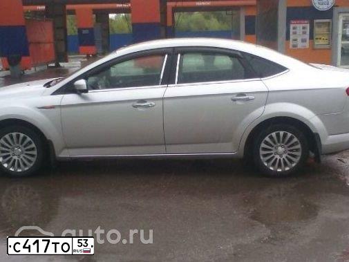 Фото автомобиля FORD MONDEO, 2010 — госномер Е843МЕ53. Цвет: СЕРЕБРИСТЫЙ