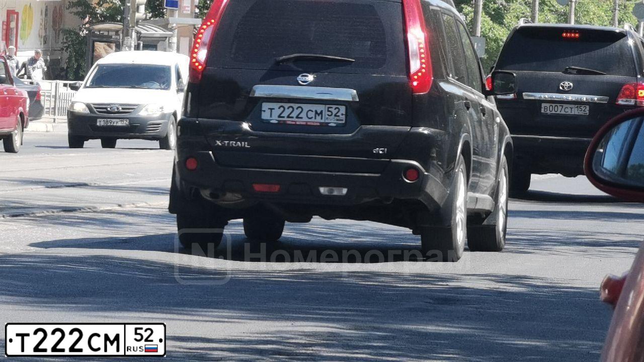 Фото автомобиля VOLKSWAGEN TOUAREG, 2009 — госномер Т987ХА152