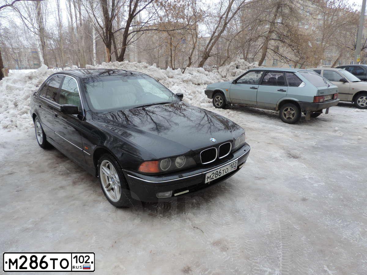 Фото автомобиля BMW SERIE 5, 1999 — госномер М286ТО102. Цвет: ЧЕРНЫЙ