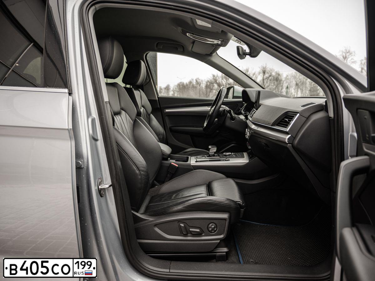 Фото автомобиля AUDI Q5, 2012 — госномер С104КО152. Цвет: Серебристый