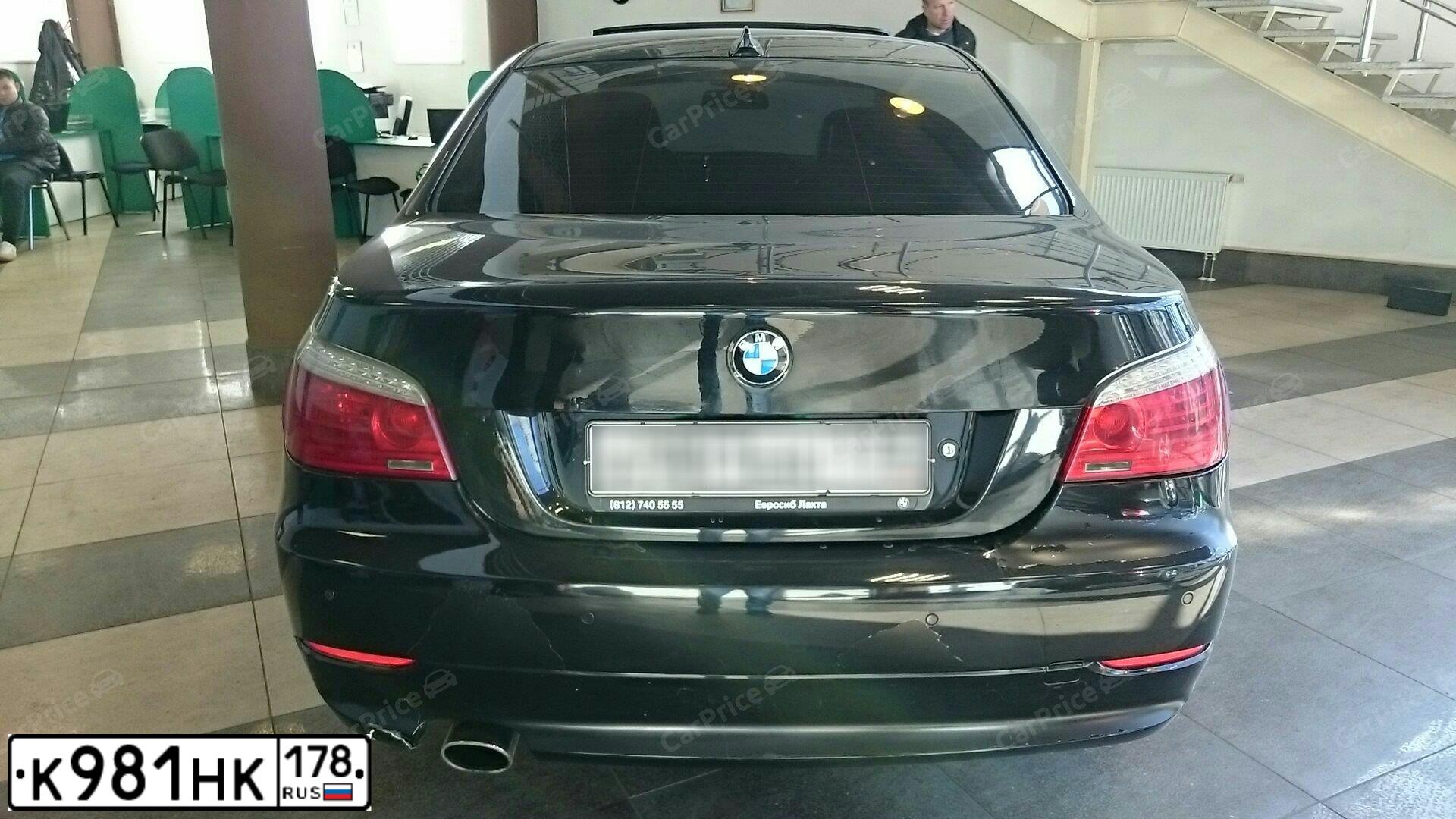 Фото автомобиля BMW 520D, 2008 — госномер Х620ЕК196. Цвет: ЧЕРНЫЙ