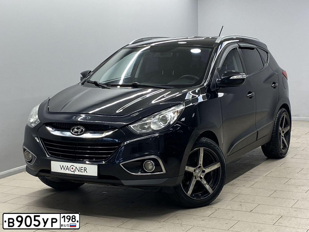 Фото автомобиля HYUNDAI IX35, 2012 — госномер В905УР198. Цвет: ЧЕРНЫЙ