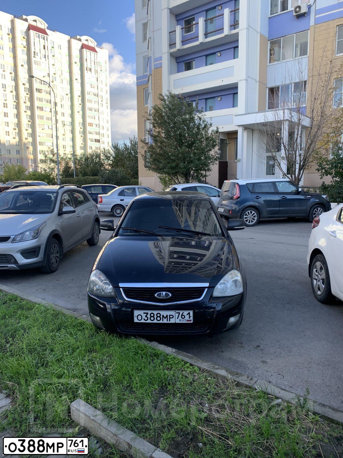 Фото автомобиля LADA 2170 PRIORA, 2008 — госномер С030ВУ180. Цвет: СИНЕ-ЧЕРНЫЙ