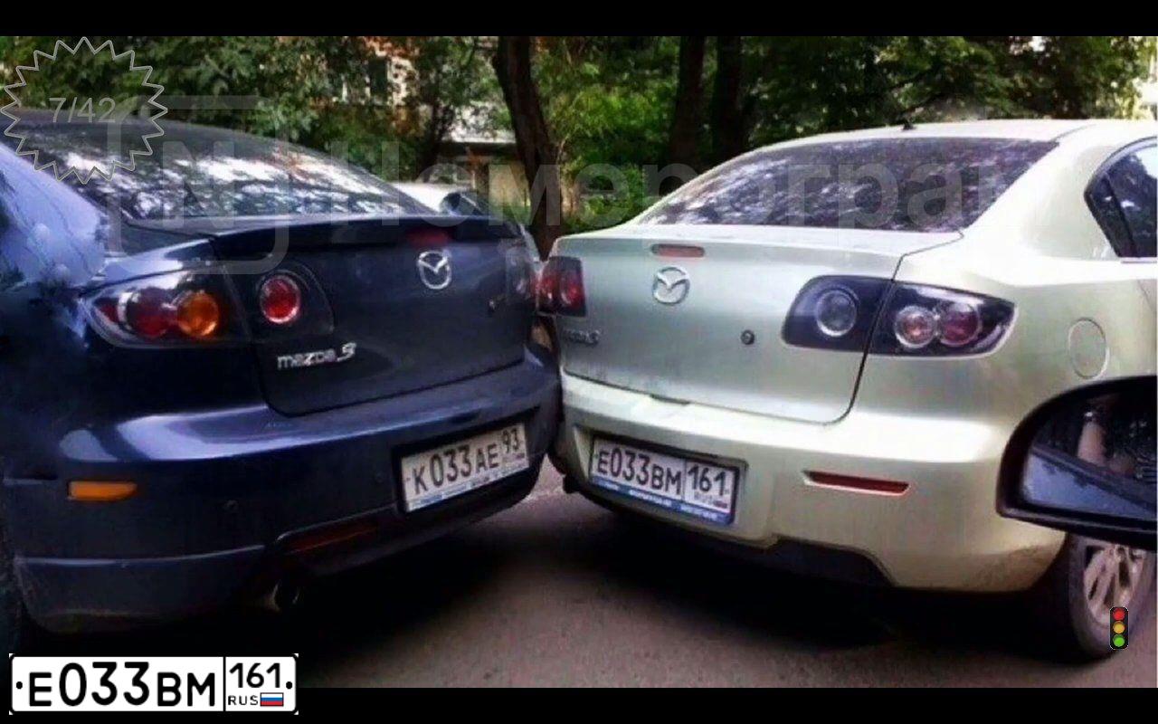 Фото автомобиля MAZDA 3, 2008 — госномер Е033ВМ161. Цвет: ЖЕЛТЫЙ