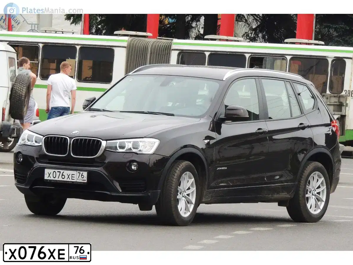 Фото автомобиля BMW X3, 2015 — госномер М917ВЕ797. Цвет: Коричневый