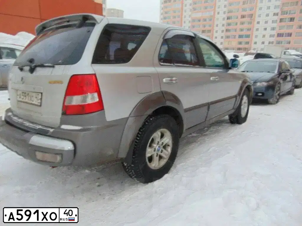 Фото автомобиля ZIL MMZ 4520 /6X4/, 1989 — госномер А591ХО40. Цвет: ГОЛУБОЙ