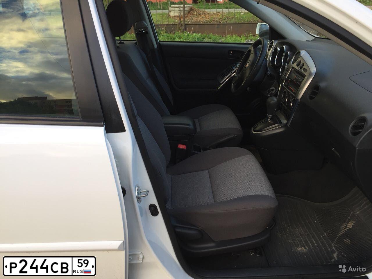 Фото автомобиля PONTIAC VIBE, 2004 — госномер М666ВС159. Цвет: Белый