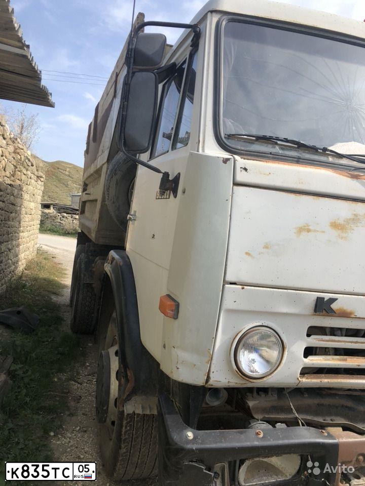 Фото автомобиля KAMAZ 55111 /6X4/, 2000 — госномер К835ТС05. Цвет: СВЕТЛО-ДЫМЧАТЫЙ