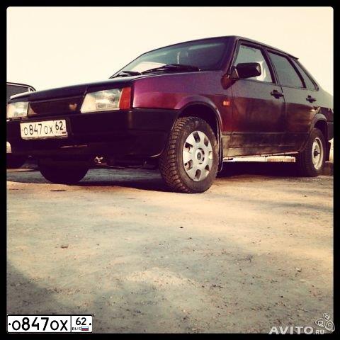 Фото автомобиля LADA 21099, 2001 — госномер В302ОР761. Цвет: ЧЕРНЫЙ