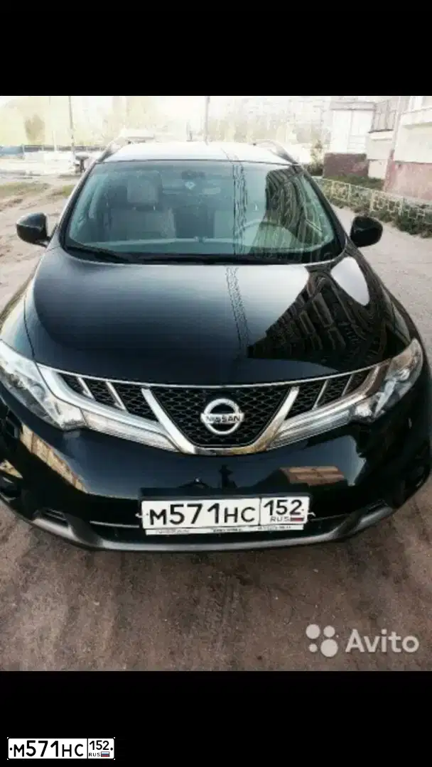 Фото автомобиля NISSAN MURANO, 2012 — госномер Р836ОЕ152. Цвет: ЧЕРНЫЙ