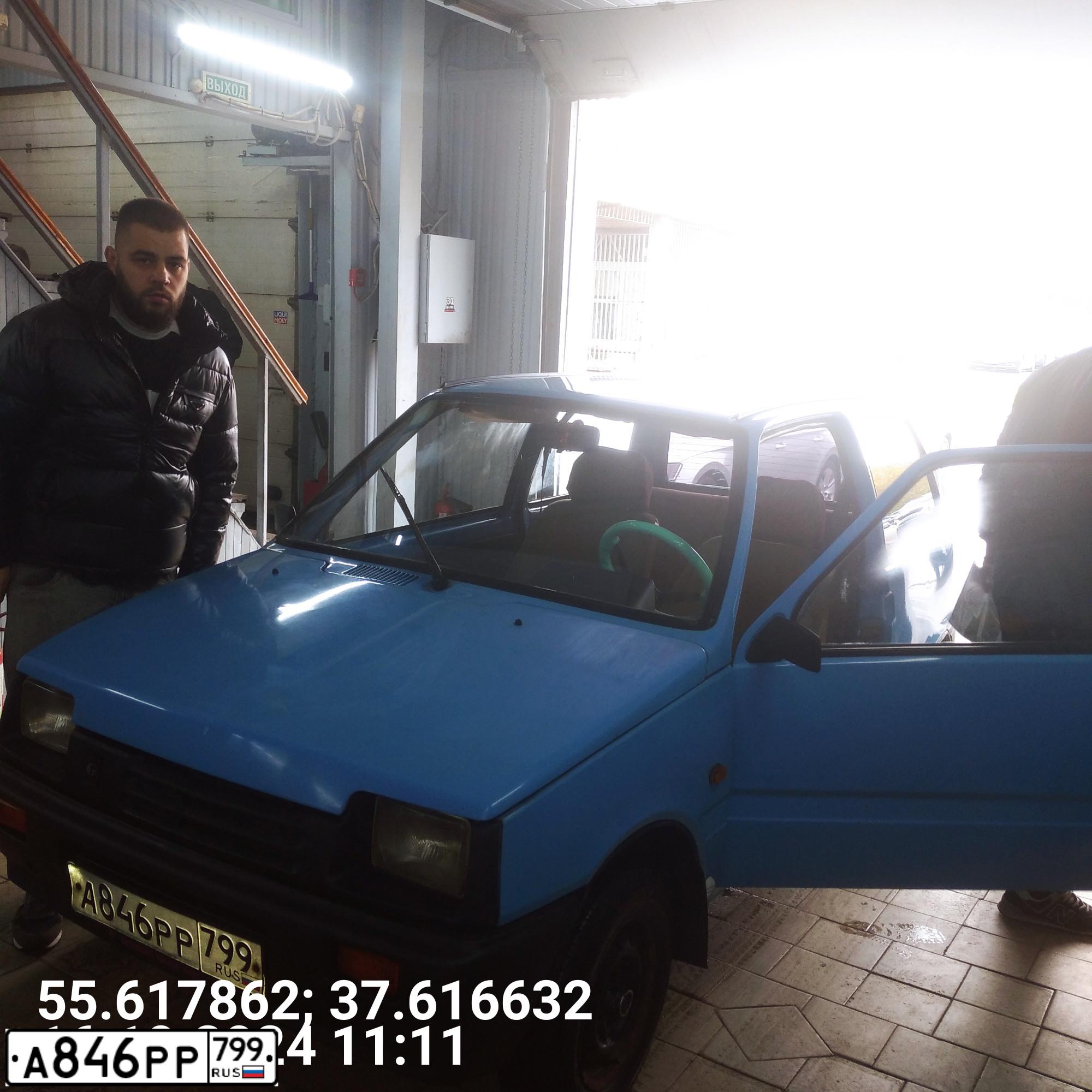 Фото автомобиля SEAZ OKA, 2005 — госномер А829ТХ797. Цвет: СЕНЕЖ