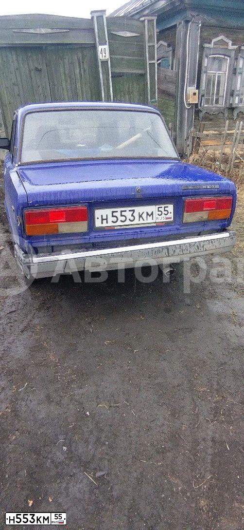 Фото автомобиля LADA 2107, 2001 — госномер Х646СХ55