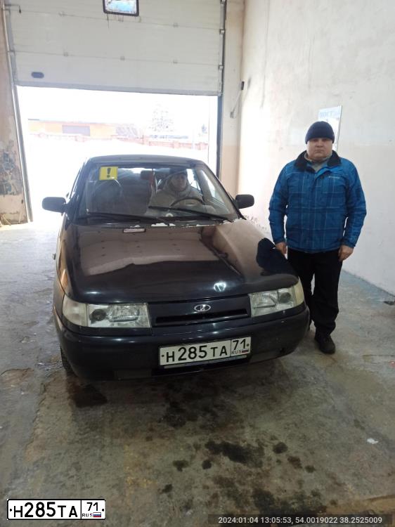 Фото автомобиля LADA 2110, 2006 — госномер Н285ТА71. Цвет: ГРАФИТОВЫЙ МЕТАЛЛИК