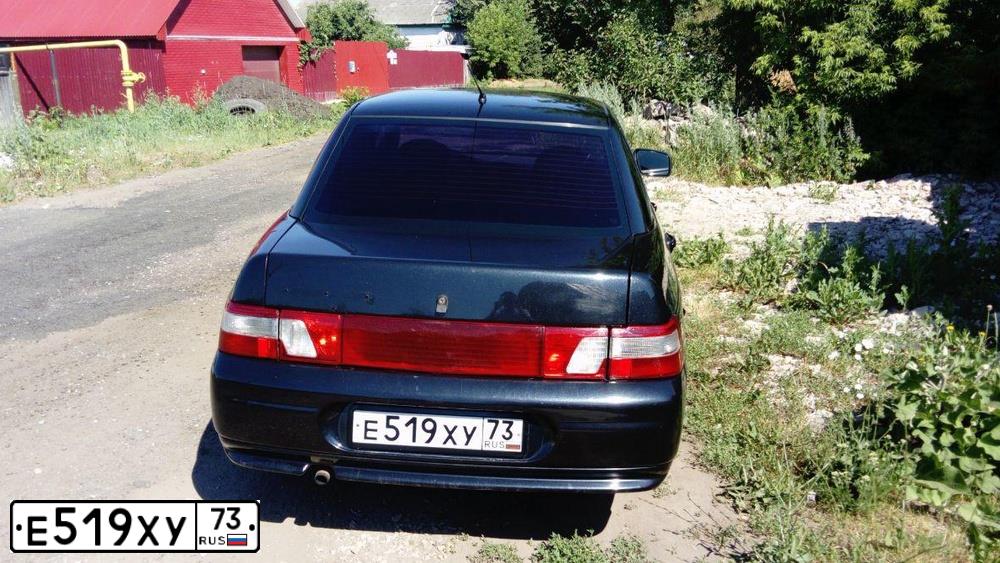 Фото автомобиля LADA 2110, 2006 — госномер Х720АХ181. Цвет: ЧЕРНЫЙ