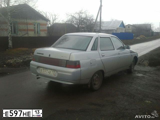 Фото автомобиля LADA 2110, 2005 — госномер К456ОВ134. Цвет: СЕРЕБРИСТО ЖЕЛТЫЙ