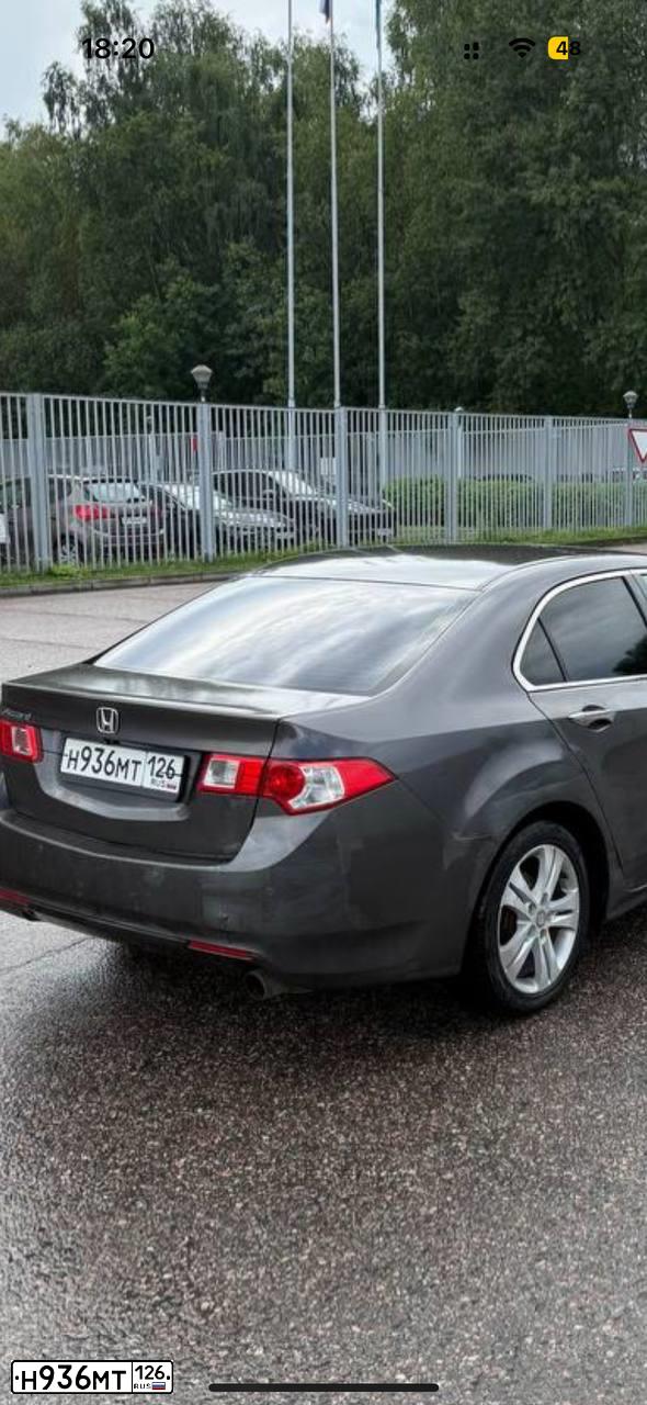 Фото автомобиля HONDA ACCORD, 2012 — госномер Н936МТ126. Цвет: СЕРЫЙ