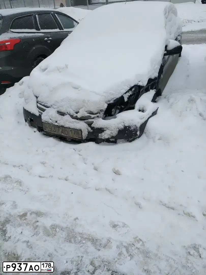 Фото автомобиля NISSAN ALMERA /AVTOVAZ/, 2013 — госномер Р937АО178. Цвет: ЧЕРНЫЙ