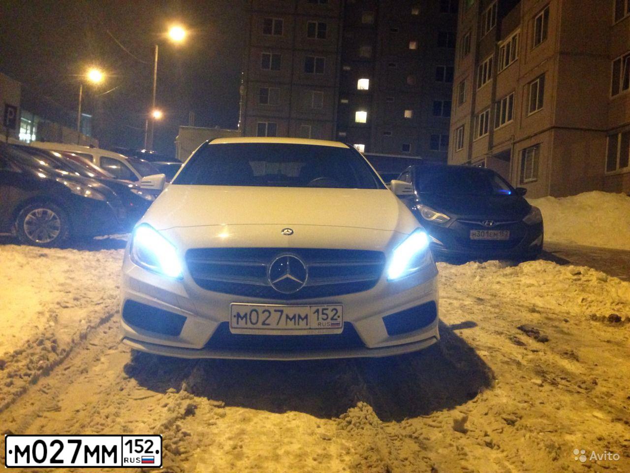 Фото автомобиля MERCEDES C-KLASSE, 2012 — госномер М027ММ152. Цвет: Белый