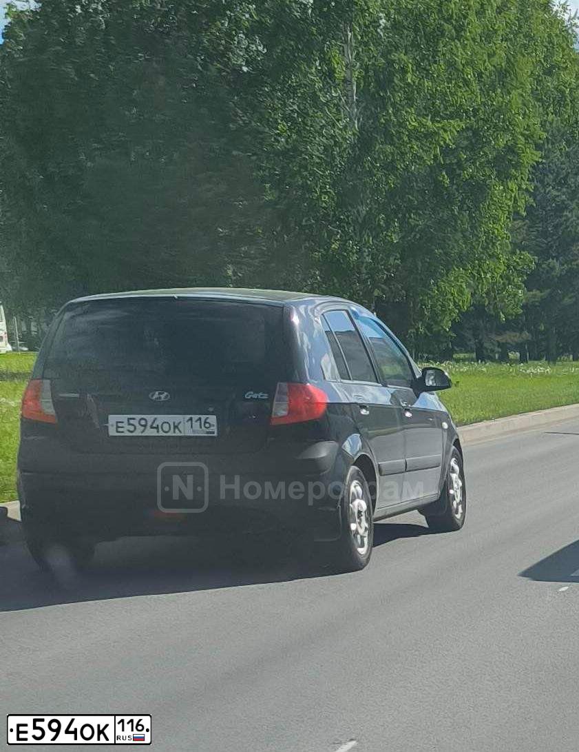 Фото автомобиля HYUNDAI, 2008 — госномер Е594ОК116