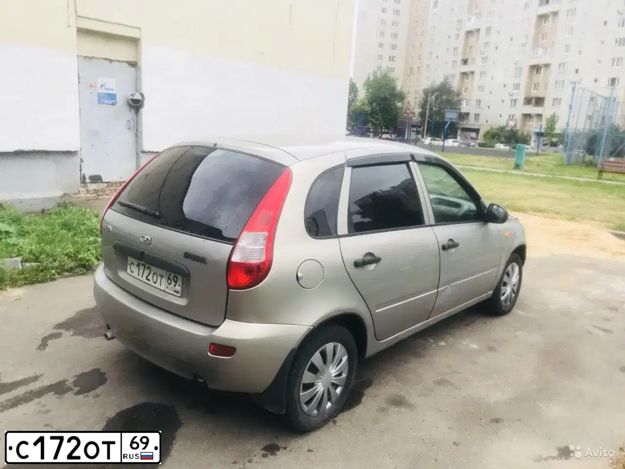 Фото автомобиля LADA 1119 KALINA, 2007 — госномер Т928КН761. Цвет: БЕЖЕВО-СЕРЫЙ