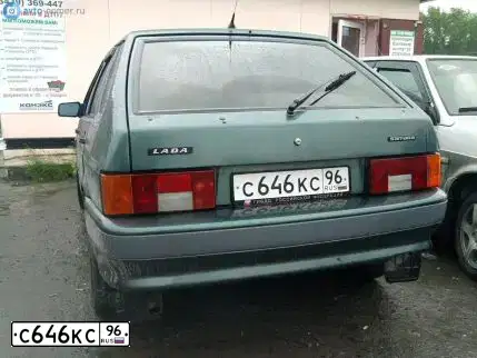 Фото автомобиля LADA 2109 SAMARA, 2003 — госномер С645КС96. Цвет: СВЕТЛО-СЕРЫЙ
