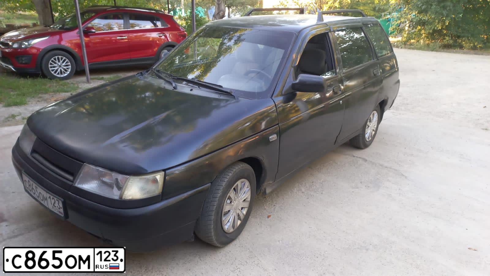 Фото автомобиля LADA 2111, 2005 — госномер С865ОМ123. Цвет: ГРАФИТОВЫЙ МЕТАЛЛИК
