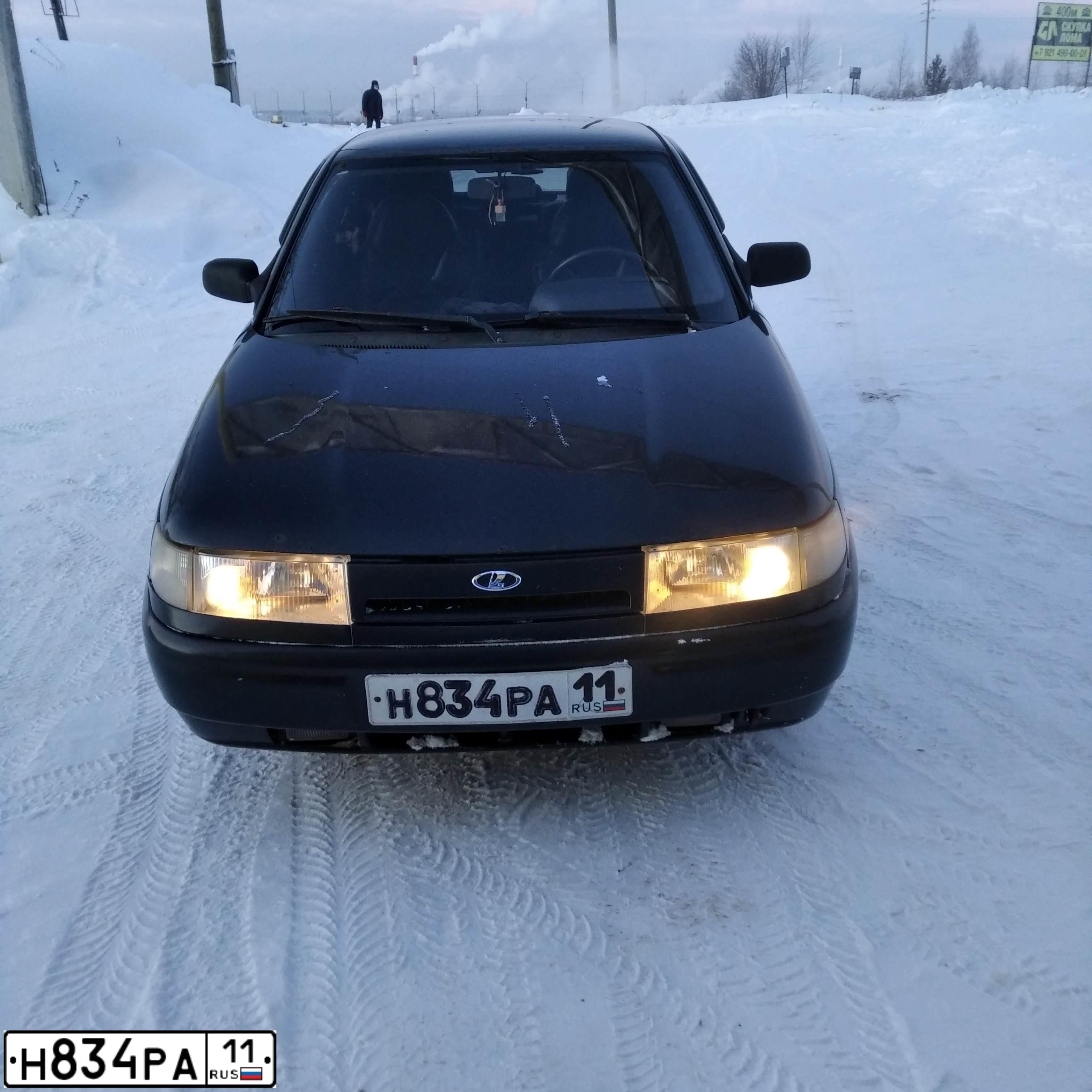 Фото автомобиля ВАЗ 21101, 2005 — госномер Р934СО11. Цвет: ГАФИТОВЫЙ МЕТАЛЛИК