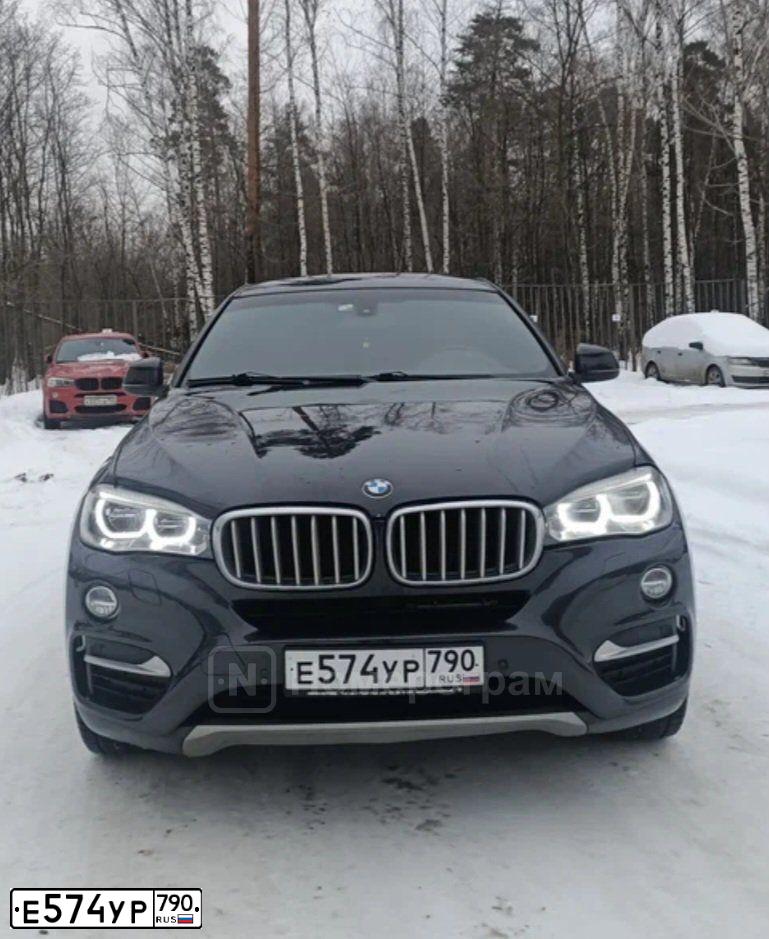 Фото автомобиля BMW X6, 2017 — госномер У710РХ71