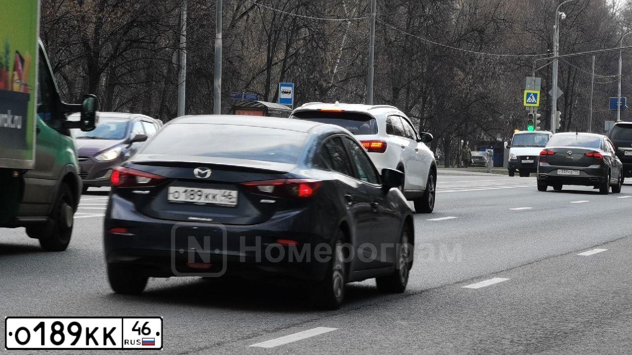 Фото автомобиля MAZDA 3, 2014 — госномер А331ТА790. Цвет: синий